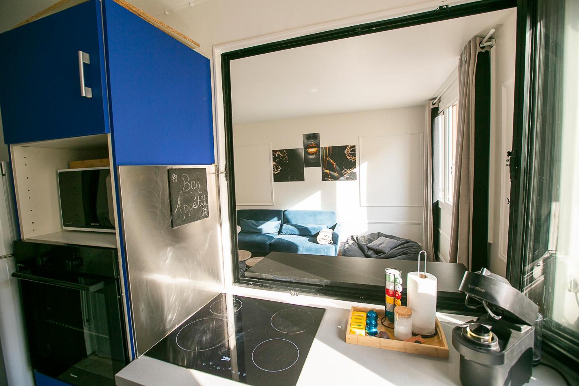 Luxury Appartement Batignole ปารีส ภายนอก รูปภาพ